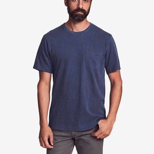 Faherty Men’s Sunwashed Pocket Tee - Medium